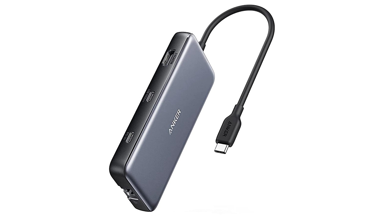 USB-C Hub - Ports 2 view